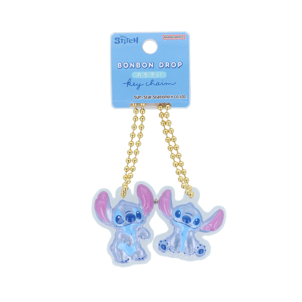 ボンボンドロップキーチャーム ディズニー「スティッチ」A