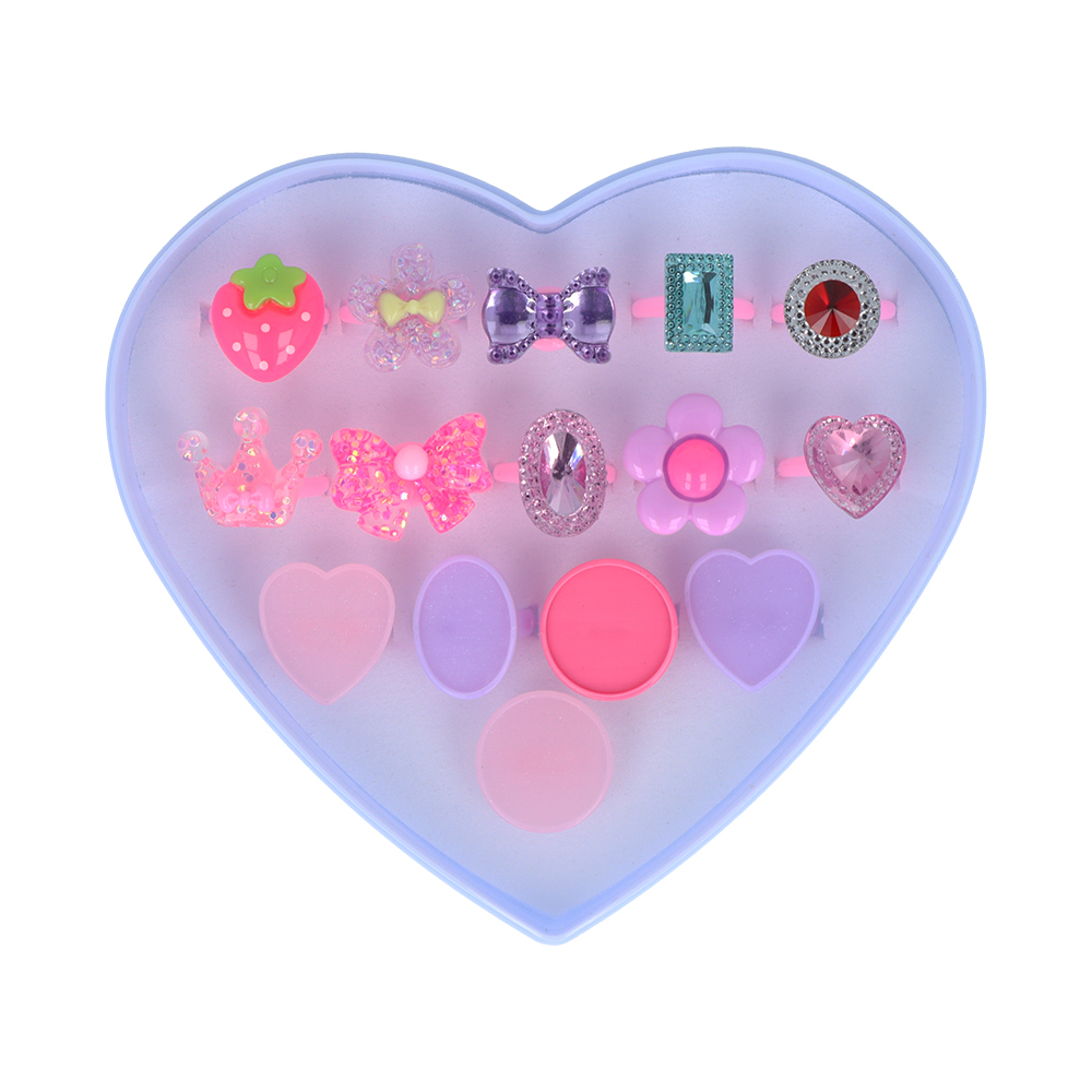 Myプリティリングセット（アナと雪の女王）ケースオープン