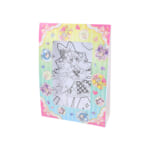 『キミとアイドルプリキュア♪』ぬってかざれる！パレットぬりえ（台紙）