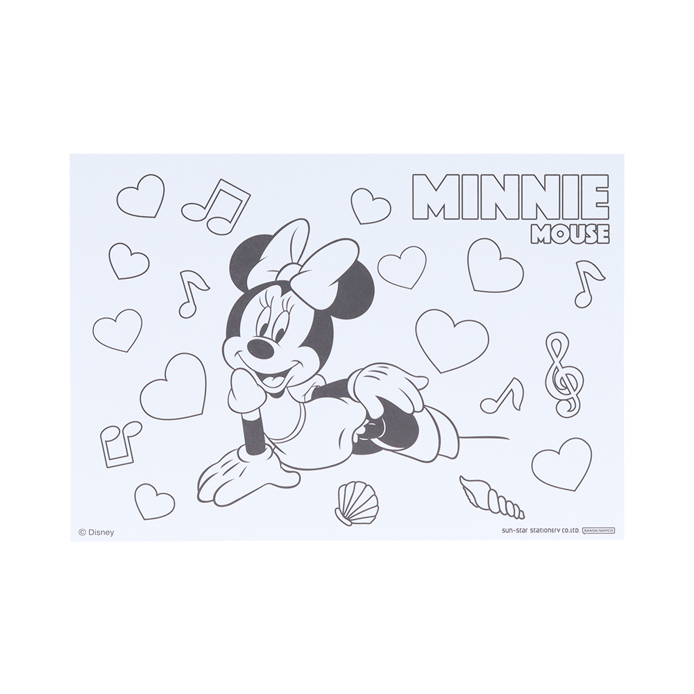 サンスター文具 ディズニー「ぬってかざれる!パレットぬりえ」ミッキー&フレンズ(塗り絵2)