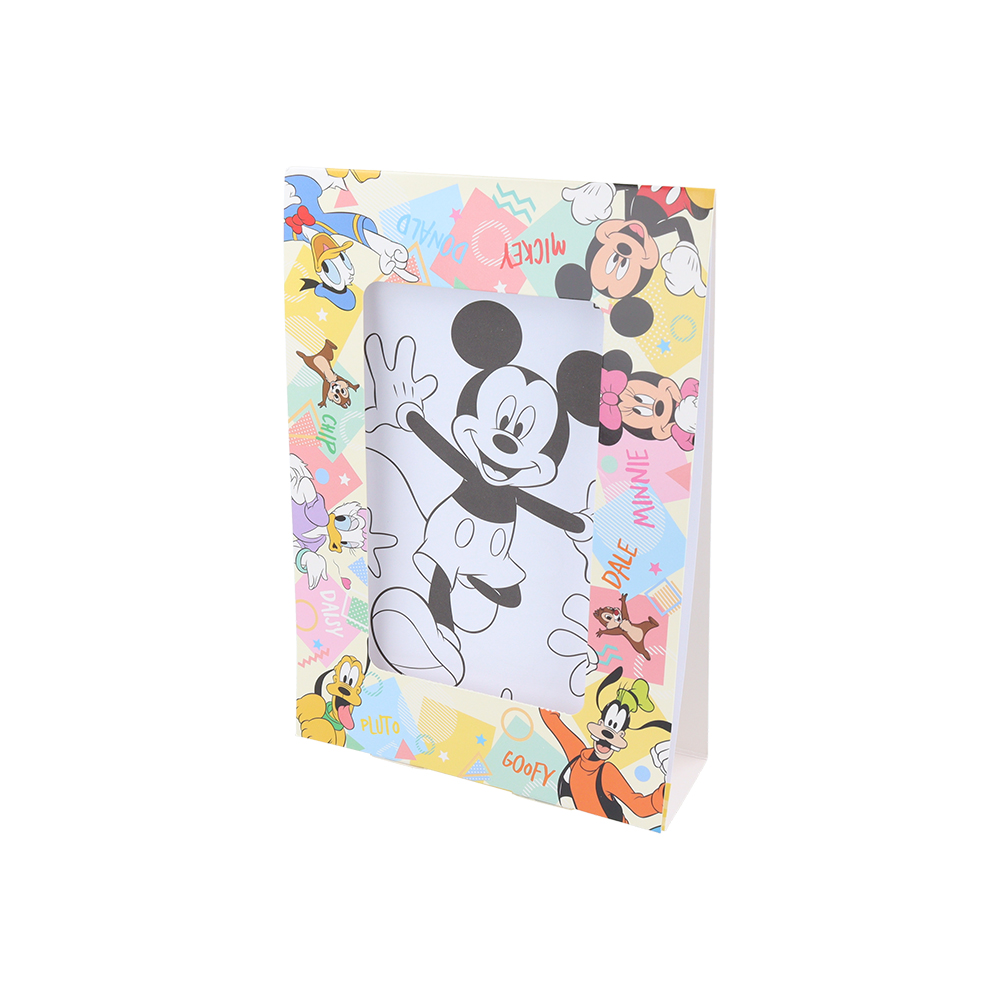 サンスター文具 ディズニー「ぬってかざれる!パレットぬりえ」ミッキー&フレンズ(台紙)