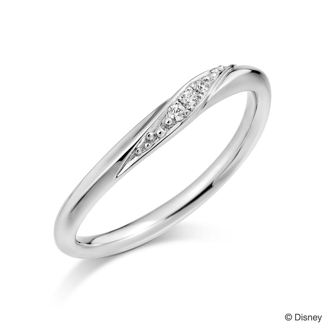リトル・マーメイド　Light to Dream　結婚指輪　ダイヤモンド