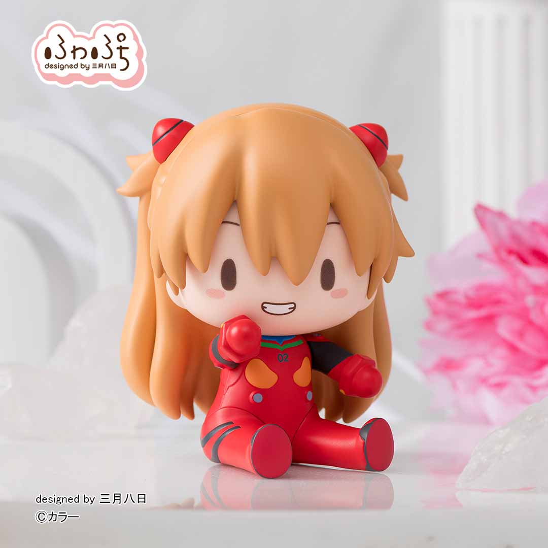 セガ フェイブ「S-FIRE」ヱヴァンゲリヲン新劇場版　ふわぷち　デフォルメフィギュア　アスカ　プラグスーツ2