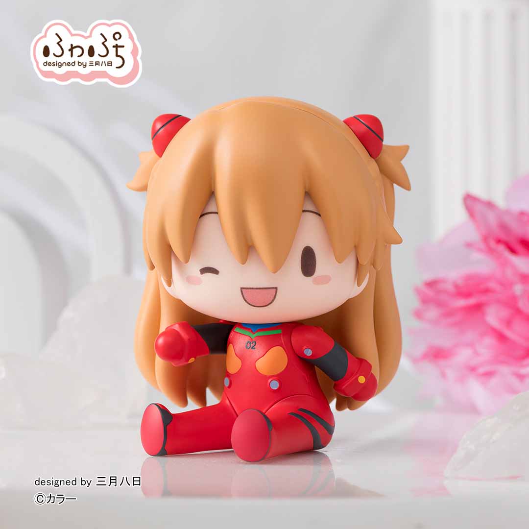 セガ フェイブ「S-FIRE」ヱヴァンゲリヲン新劇場版　ふわぷち　デフォルメフィギュア　アスカ　プラグスーツ1