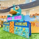 イオンレイクタウン mori『フィニアスとファーブ』新作放送記念「巨大ガチャノハシ・ペリー」イベント