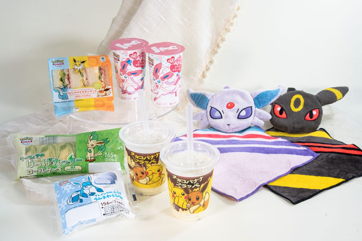 ファミリーマート「ポケモン」タイアップ「イーブイ」スイーツ／ドリンク／グッズ