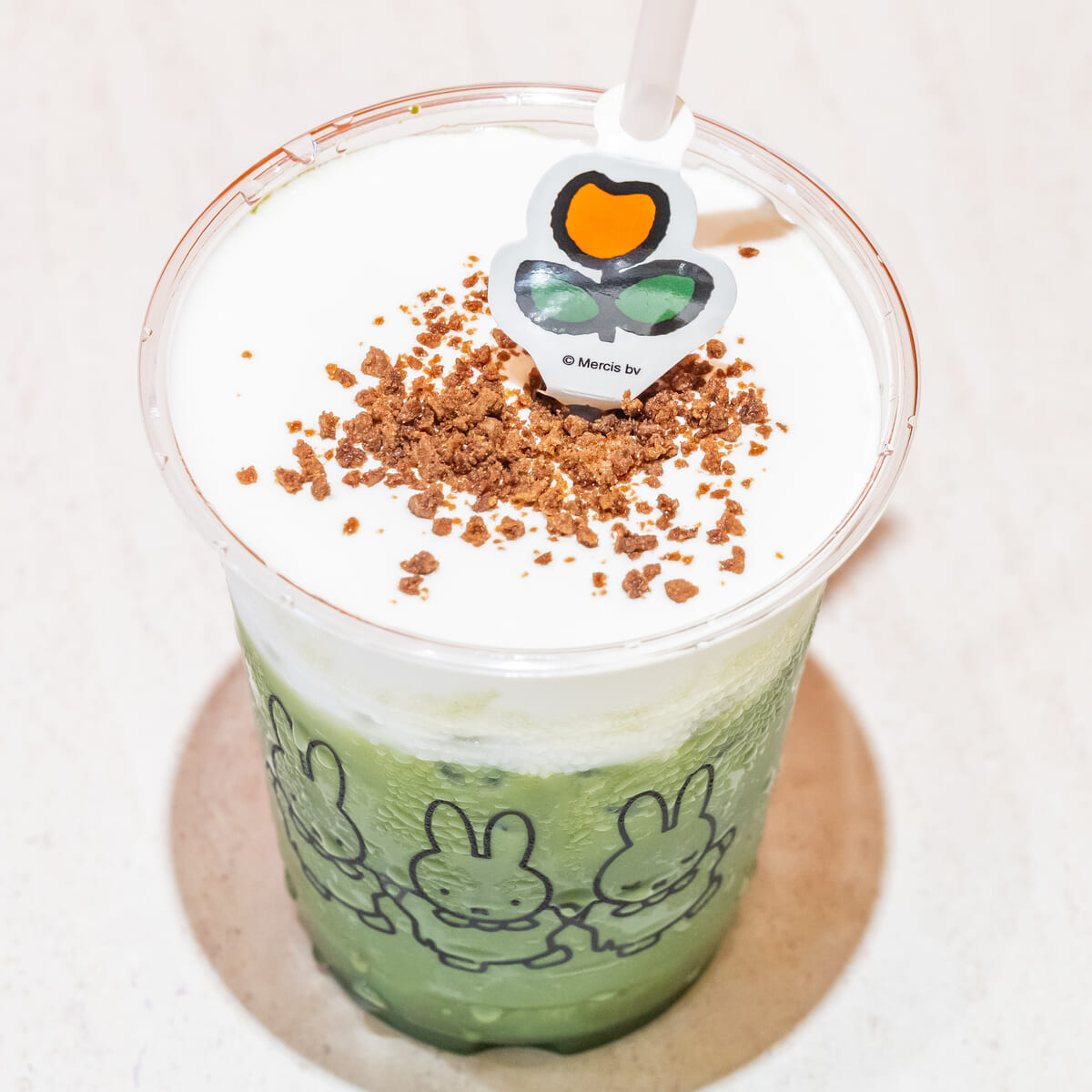 ミッフィーのふわふわそのぎ抹茶ラテ2