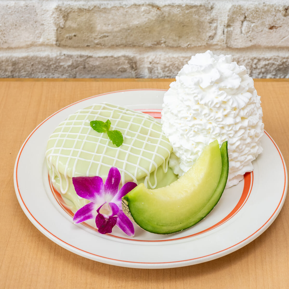 プレミアムメロンパンケーキ
