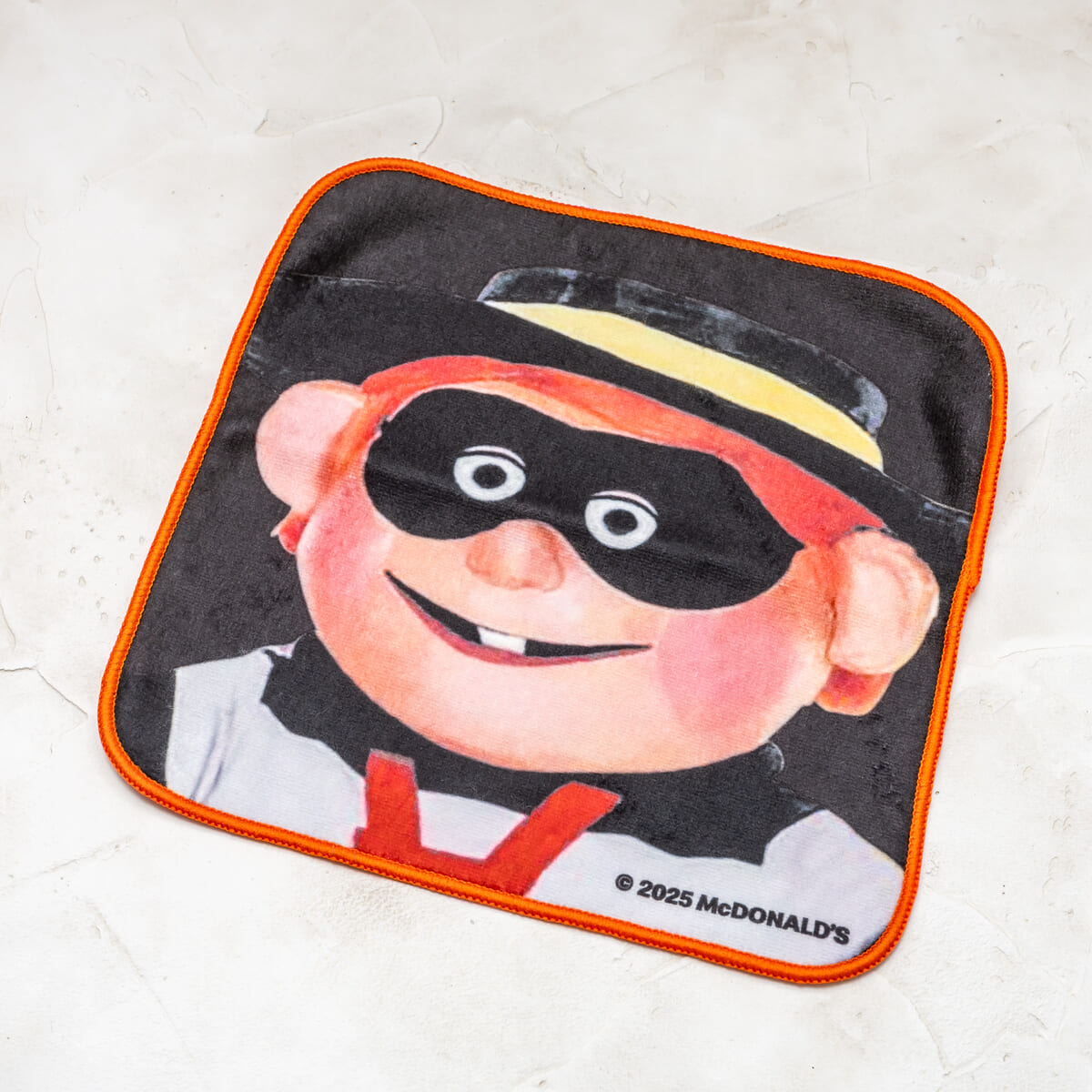 マクドナルドキャラクタータオル　ハンバーグラー