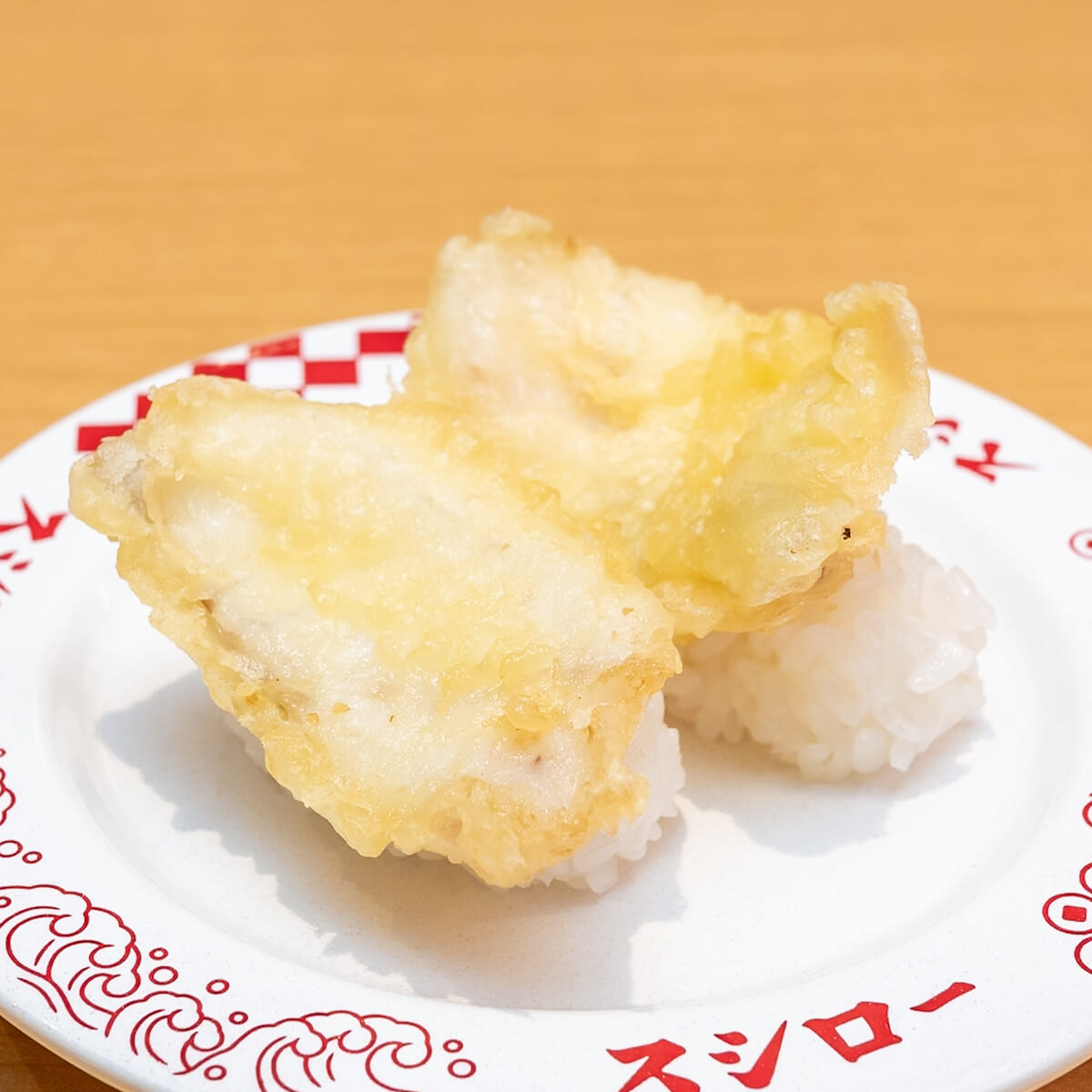 真だらの天ぷらにぎり