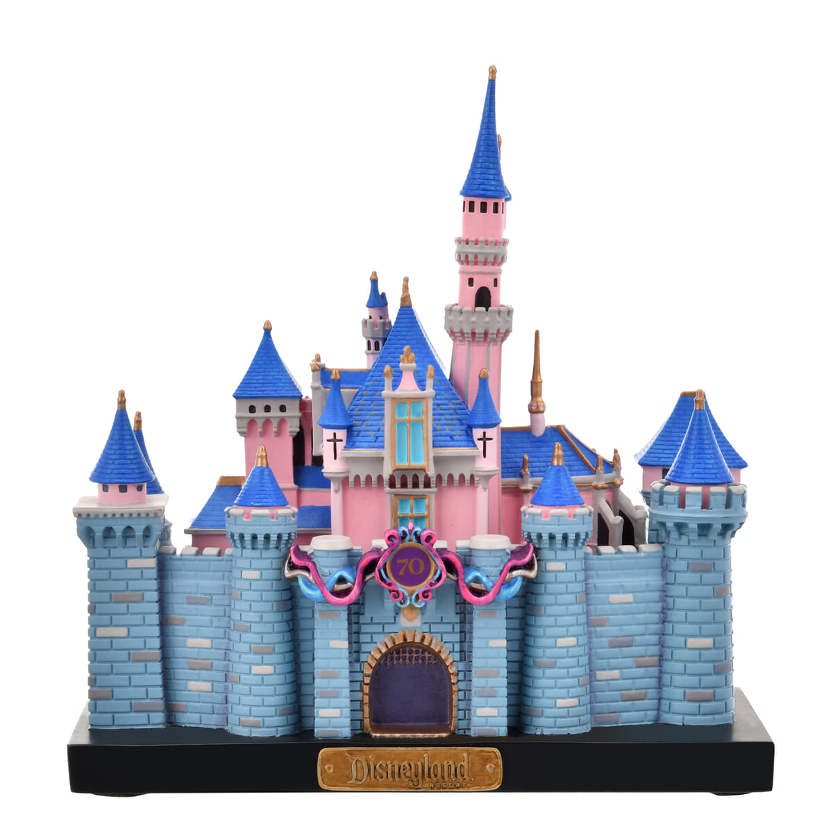 フィギュア 城 Sleeping Beauty Castle DISNEYLAND RESORT 70TH CELEBRATION