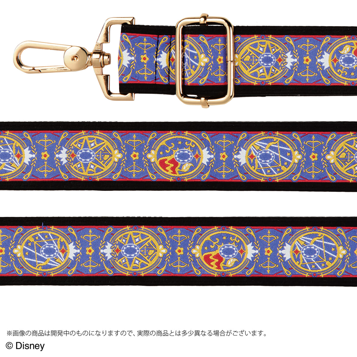 ディズニー ツイステッドワンダーランド ショルダーストラップ「ポムフィオーレ寮」02