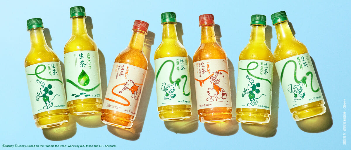 キリン　生茶「ディズニーデザインボトル」