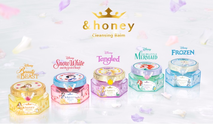 ＆honey クレンジングバーム「ディズニープリンセス＆アナと雪の女王」限定デザイン
