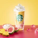 スターバックス「My フルーツ³ フラペチーノ」ゴールデン パイン & グアバ ヨーグルト
