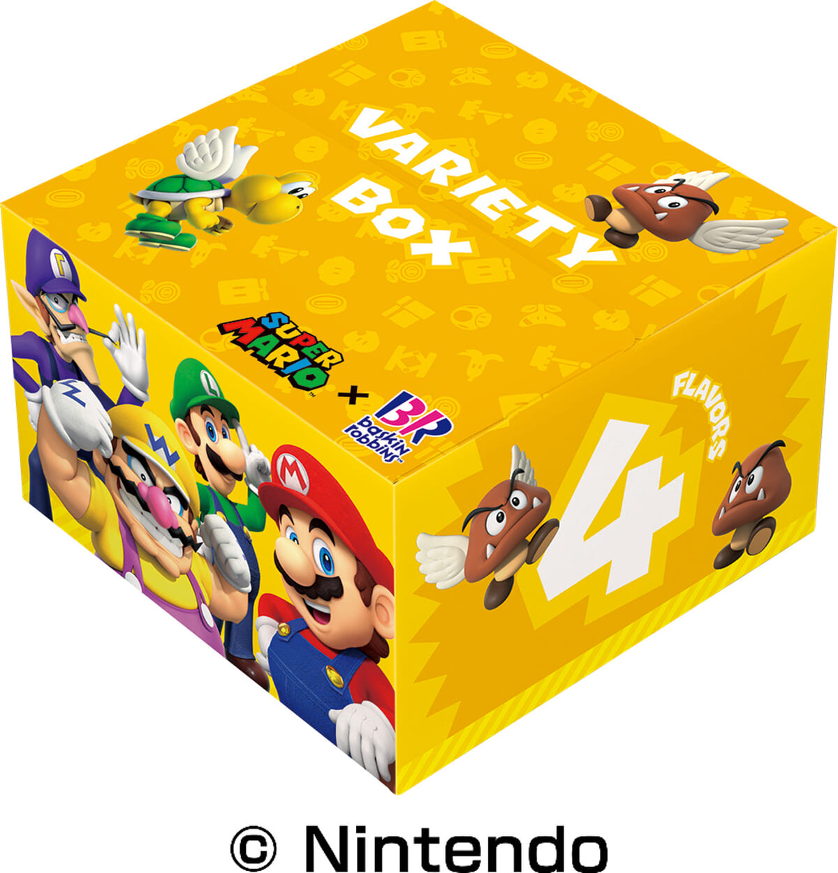 スーパーマリオ バラエティボックス　4コ