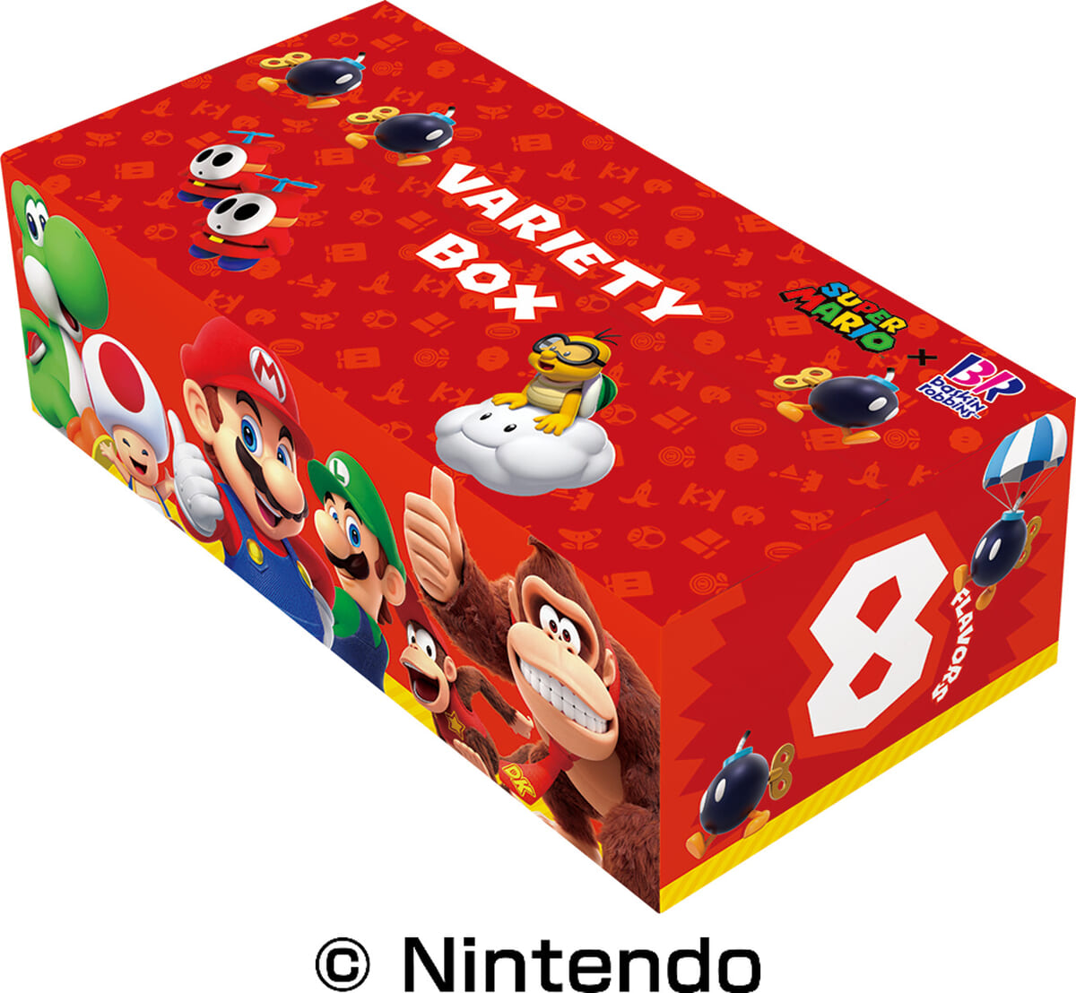 スーパーマリオ バラエティボックス　8コ