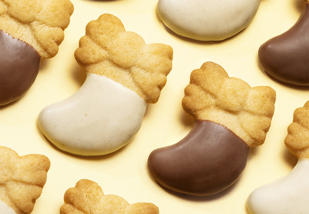 東京ばな奈のチョコバナナクッキーの2種類の味