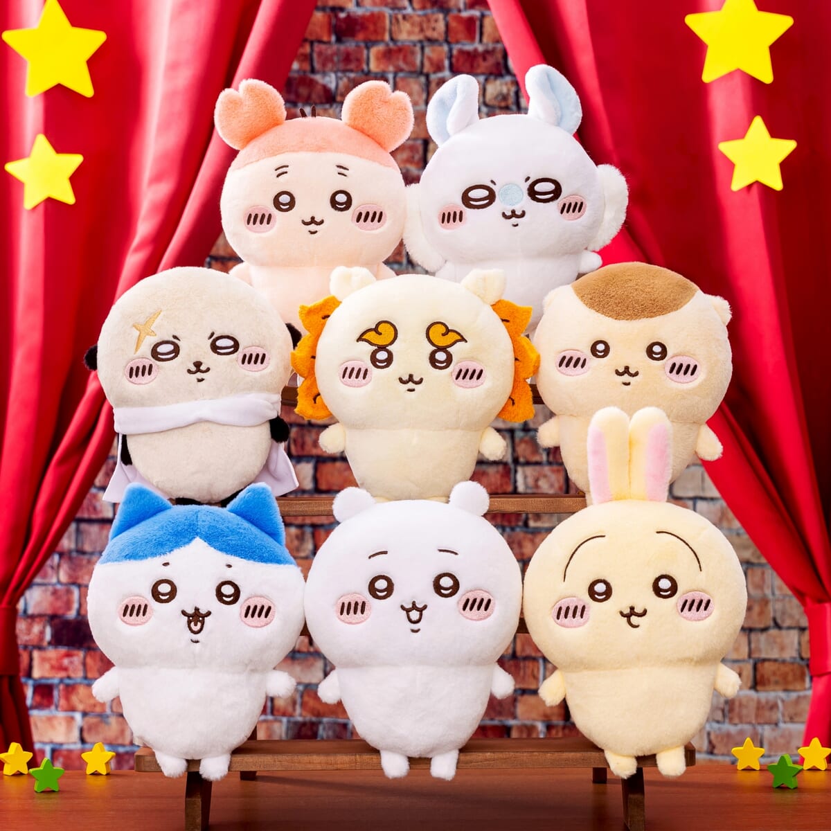 ちいかわパーク ぷわころぬいぐるみS
