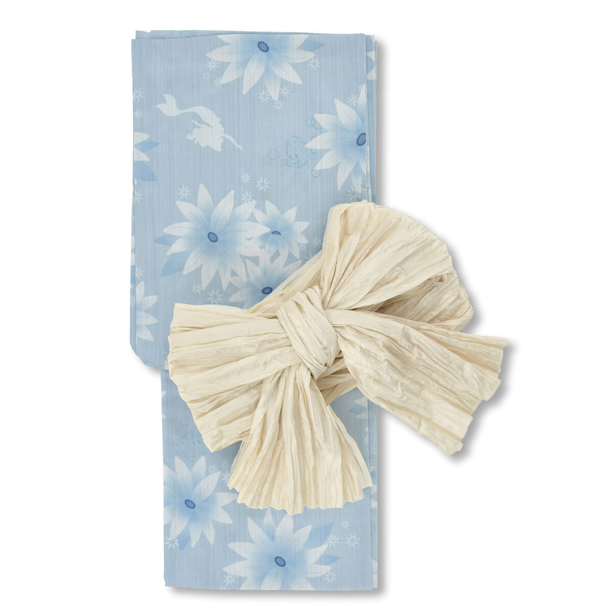 アリエル＆フランダー 浴衣・結び帯 セット Disney YUKATA Collection