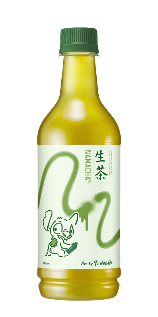 「キリン　生茶」ディズニーデザインボトル　スティッチ