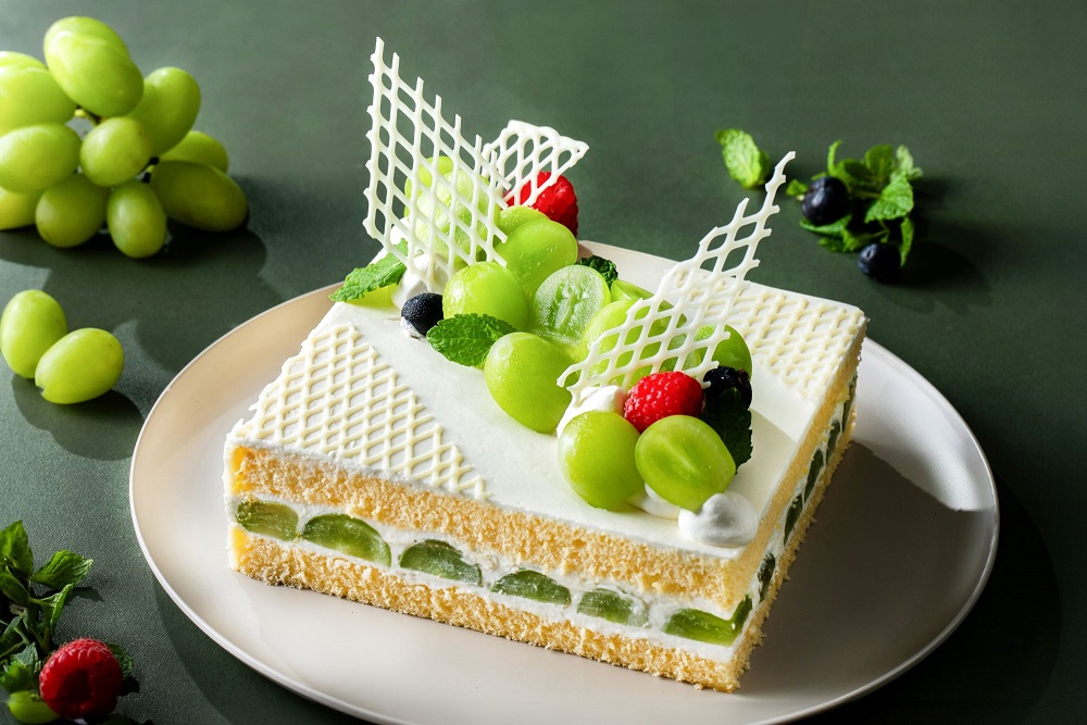シャインマスカットのショートケーキ