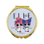 ELLE×マイメロディ＆クロミ 表紙風コンパクトミラー