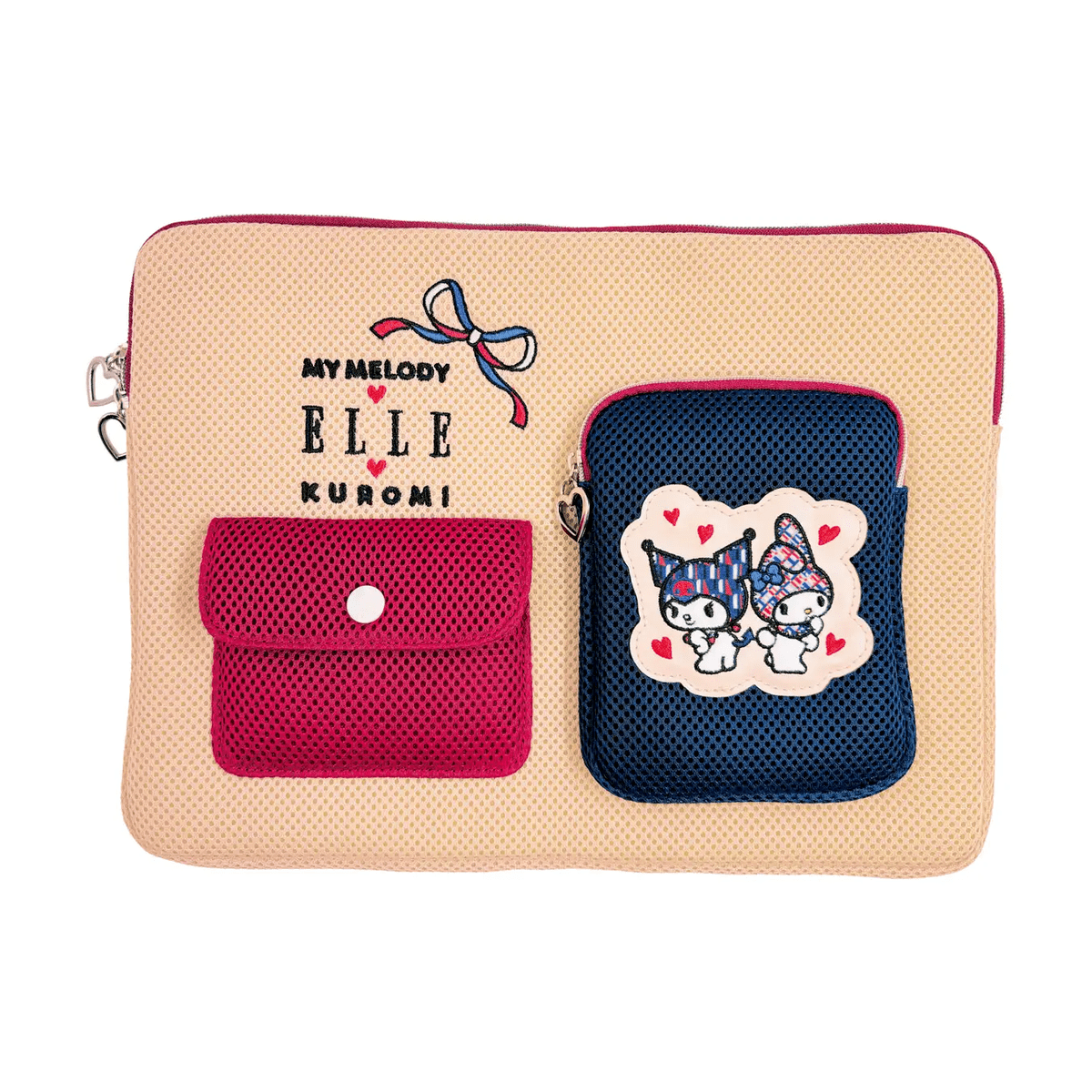ELLE×マイメロディ＆クロミ　PCケース