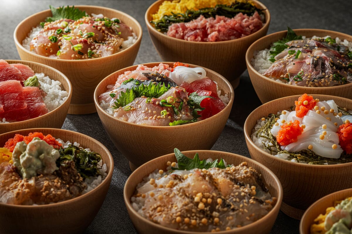 平日ランチタイム限定　九州海鮮丼