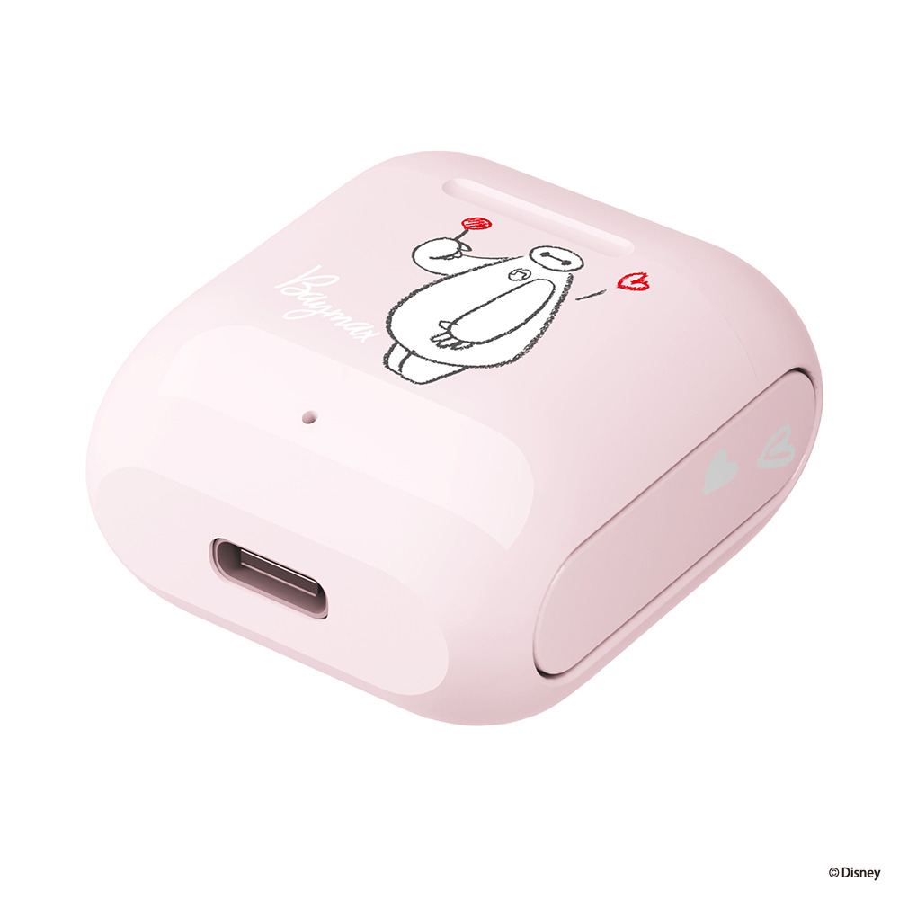 インナーイヤータイプ完全独立型ワイヤレスステレオイヤホン（ベイマックス）ケース収納