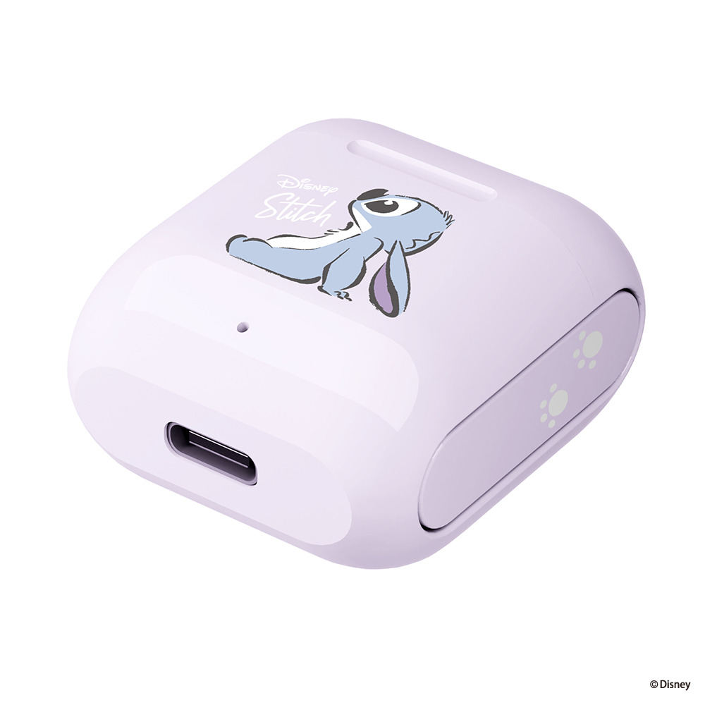 インナーイヤータイプ完全独立型ワイヤレスステレオイヤホン（スティッチ）ケース収納