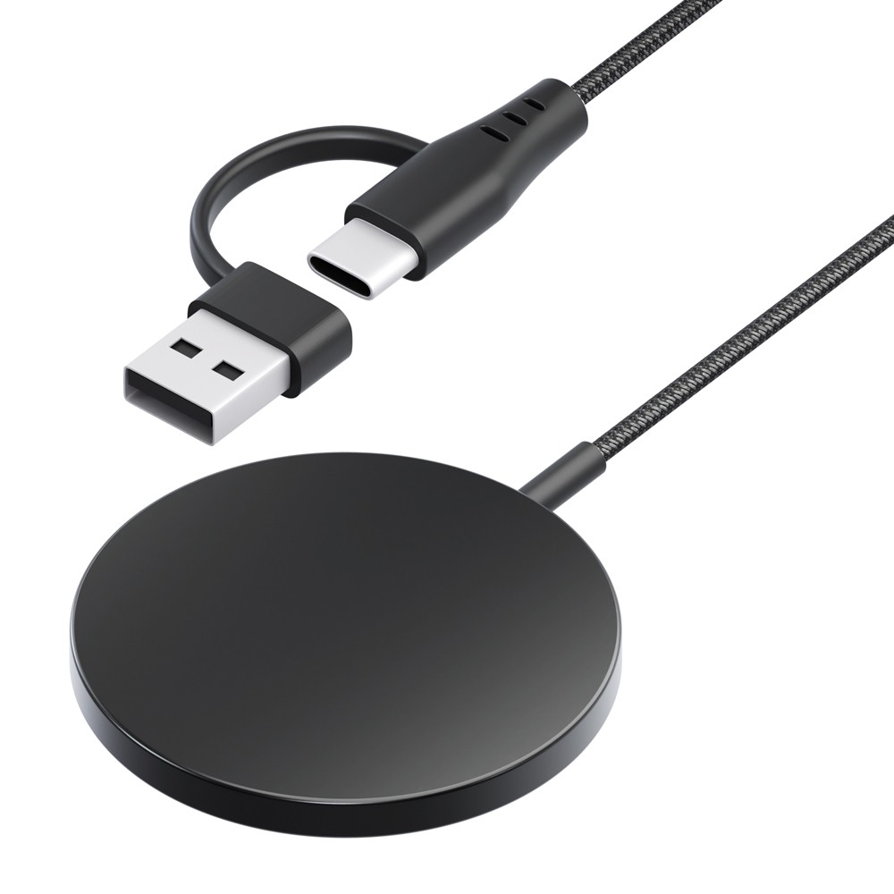  USB Type-A & C 型ケーブル（ブラック）