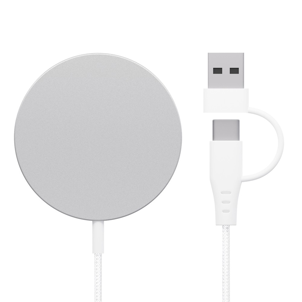  USB Type-A & C 型ケーブル（ホワイト）1