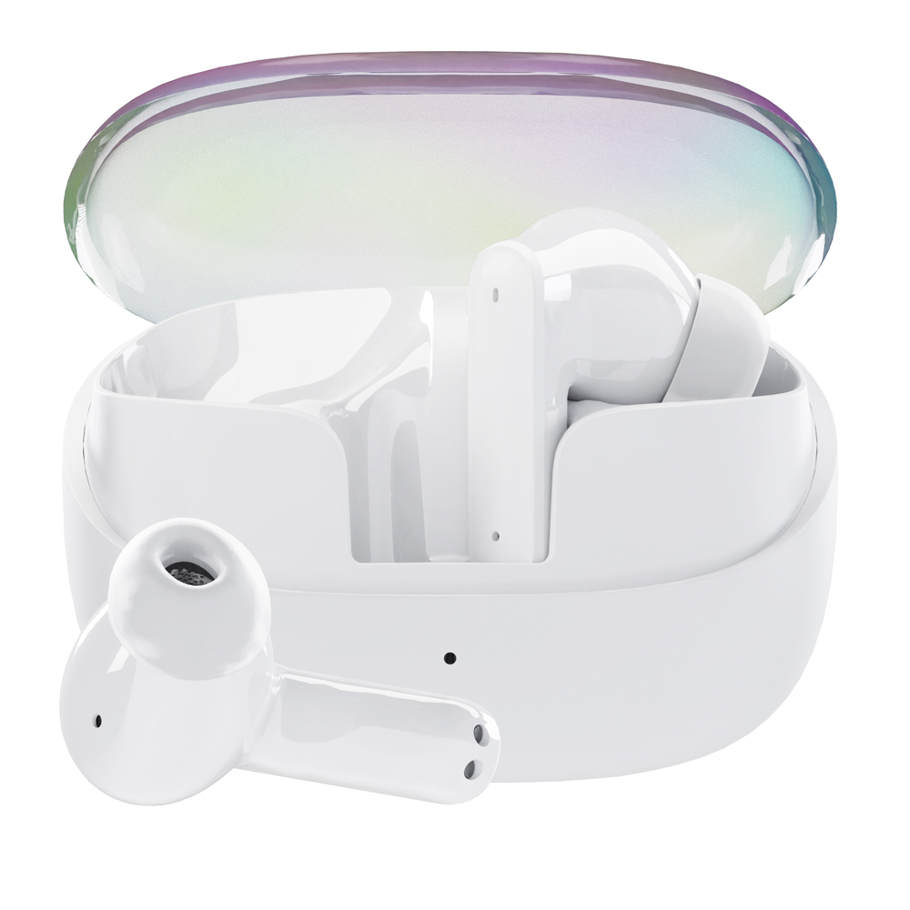 アクティブノイズキャンセリング搭載 完全ワイヤレスイヤホン(ホワイト)3