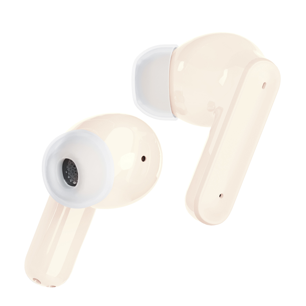 アクティブノイズキャンセリング搭載 完全ワイヤレスイヤホン(ベージュ)4