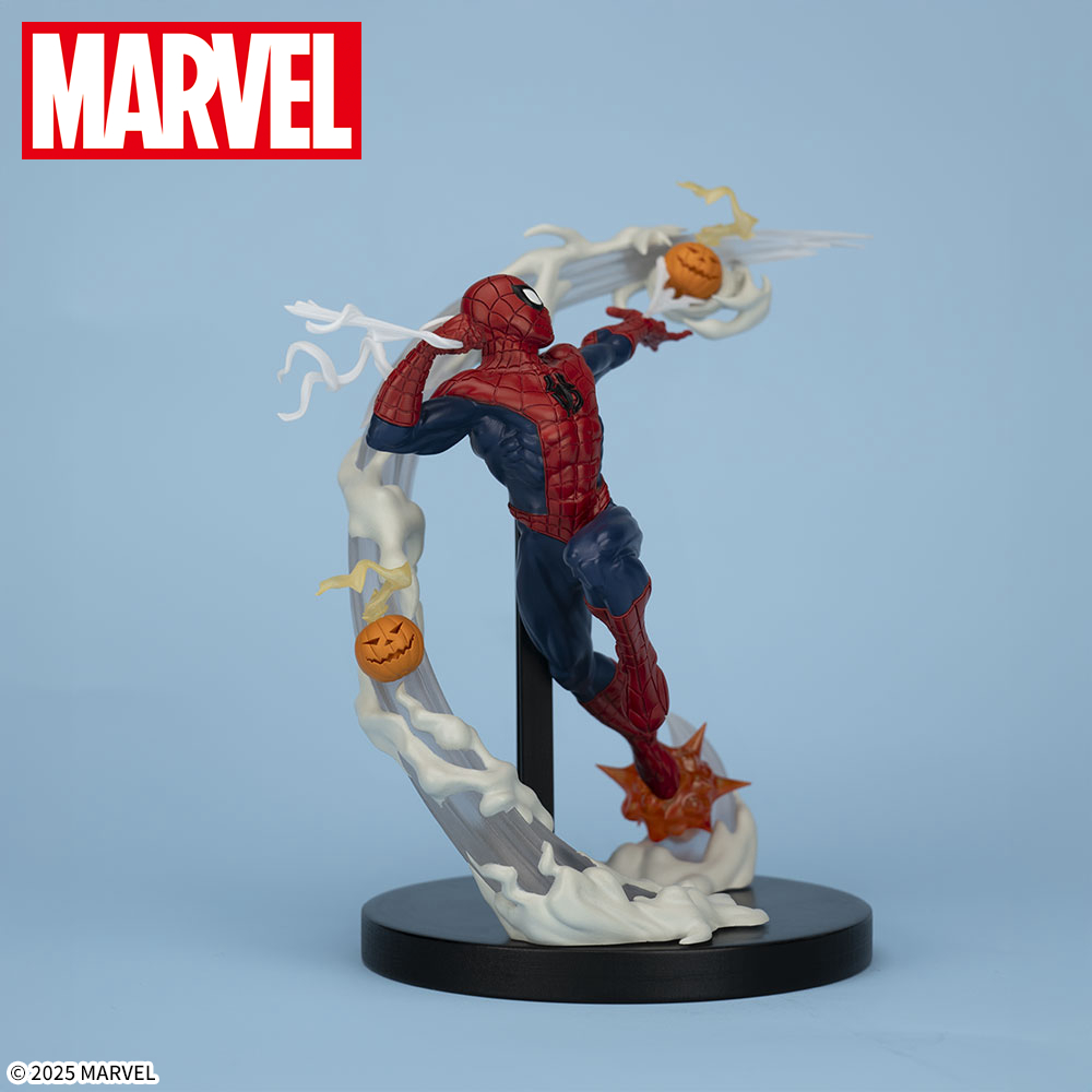 MARVEL　ACT/CUT　プレミアムフィギュア　“スパイダーマンvsグリーン・ゴブリン”　3
