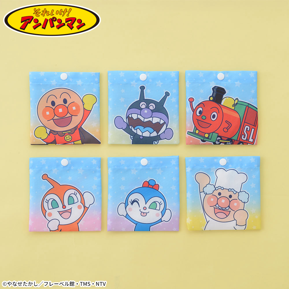 それいけ！アンパンマン　折り畳みエコバッグVer.5