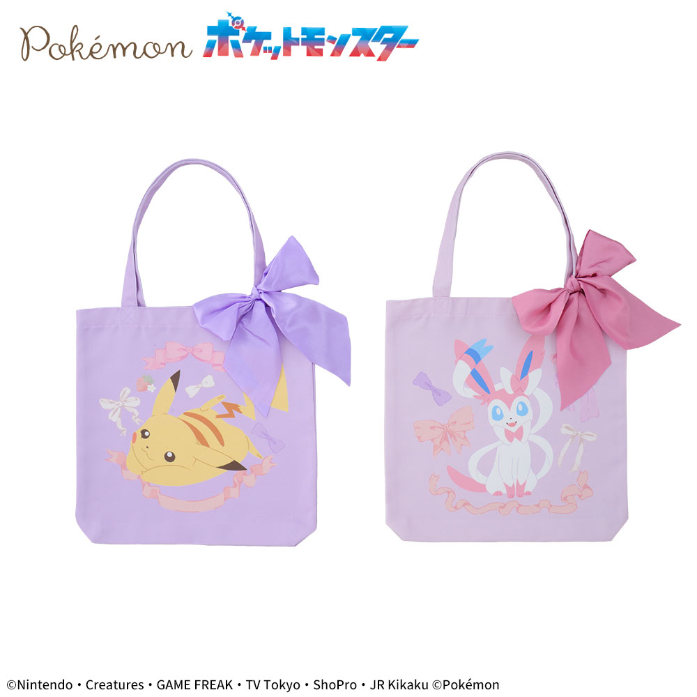 ポケットモンスター　プラチナムザッカリボントートバッグ1