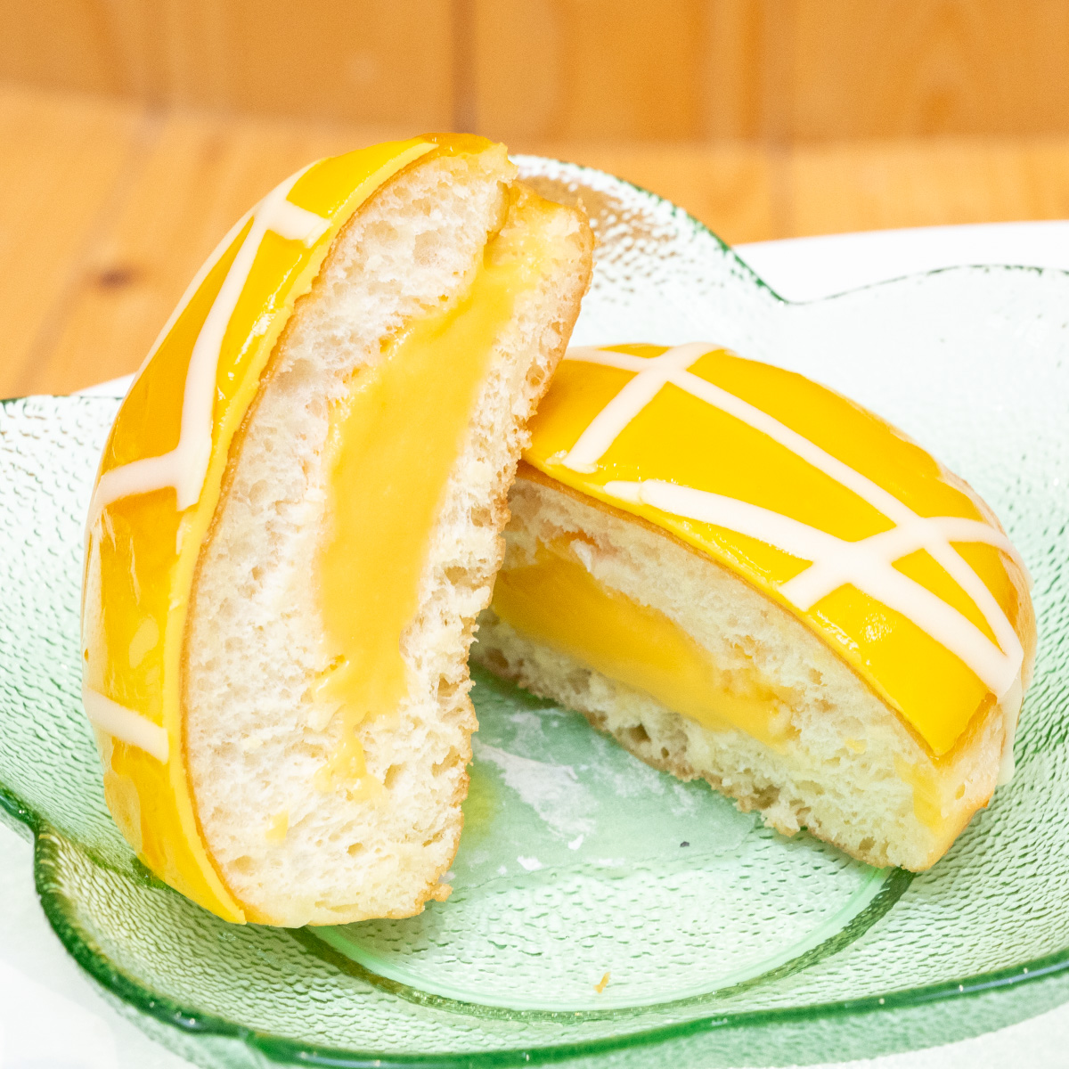 マンゴー チーズケーキ　撮影2
