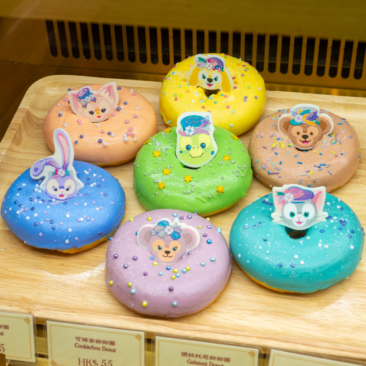 「ダッフィー＆フレンズ」がテーマのかわいらしいドーナツ