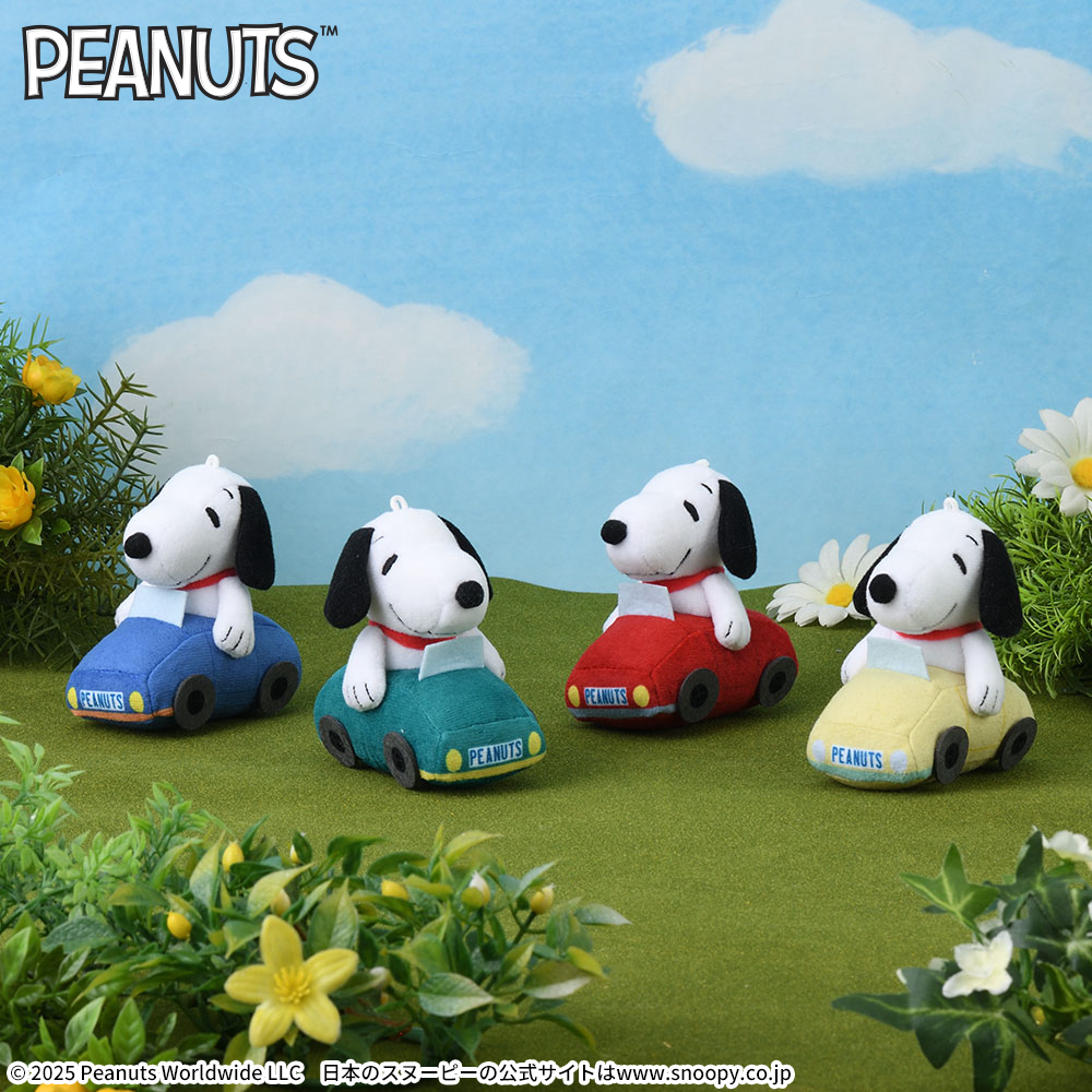 SNOOPY　マスコット　ドライブVer.