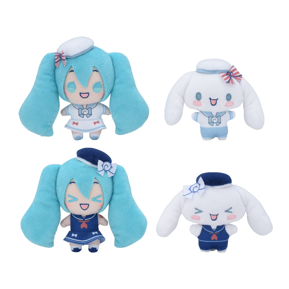 初音ミク×シナモロール　マスコット　～マリンスタイル～