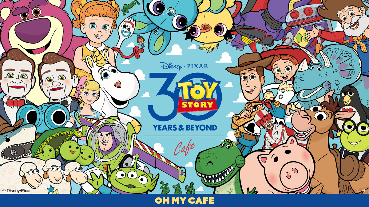 ディズニー＆ピクサートイ・ストーリー」OH MY CAFE