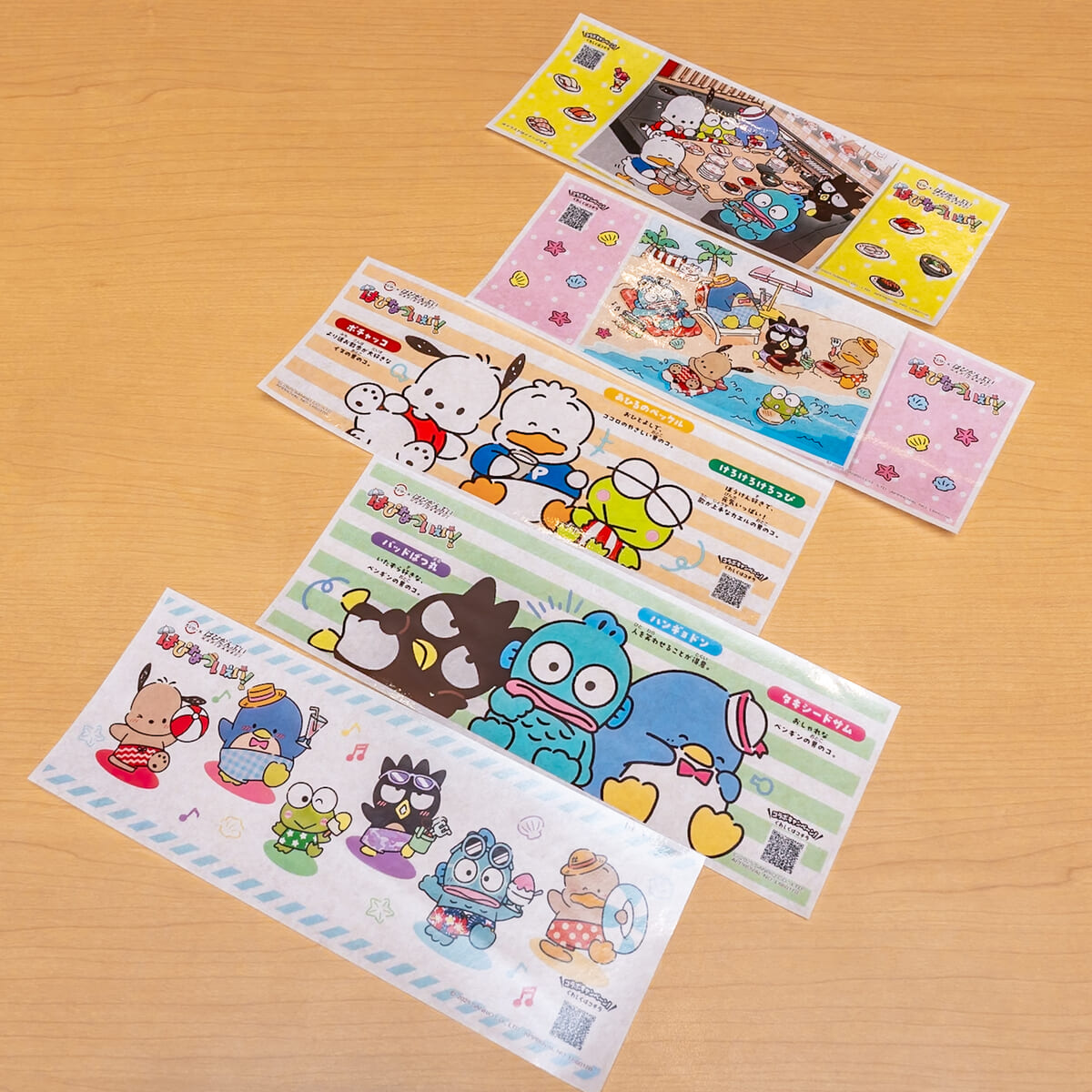 ぷちローセット はぴだんぶいコラボ限定クリアポーチ付き2
