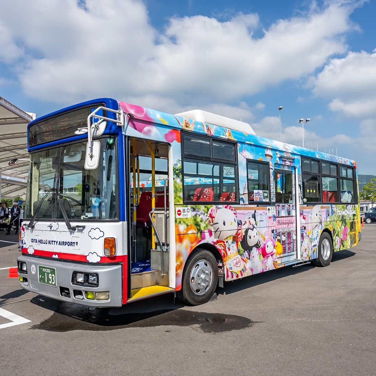 大分ハローキティ空港･杵築駅･ハーモニーランド「ハーモニーライナー」