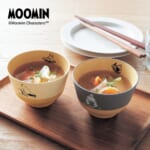 ベルメゾン「ムーミン」優しい色合いの食洗器対応汁椀2柄セット