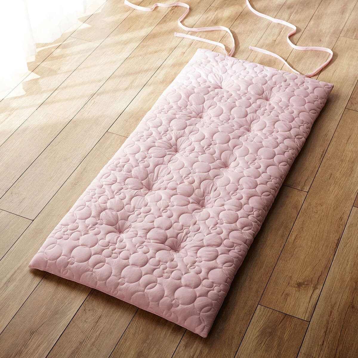 接触冷感のひんやりごろ寝マット ピンク