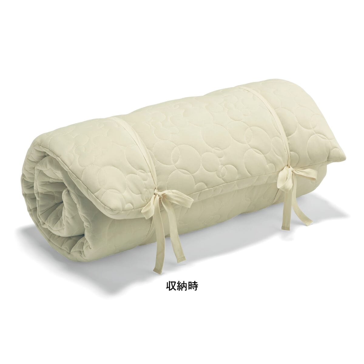 接触冷感のひんやりごろ寝マット 収納時