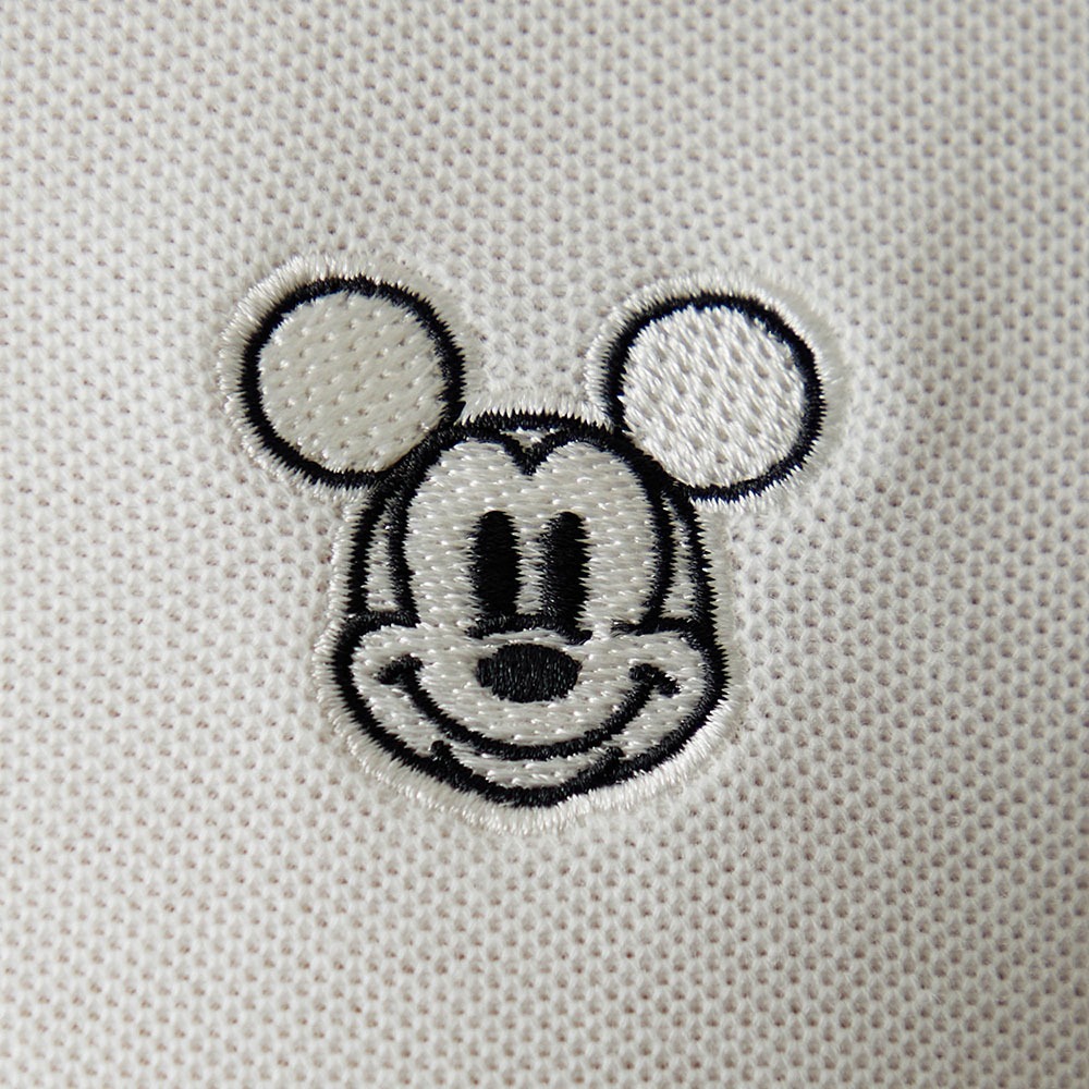 刺繍ポロシャツ ミッキー デザインアップ