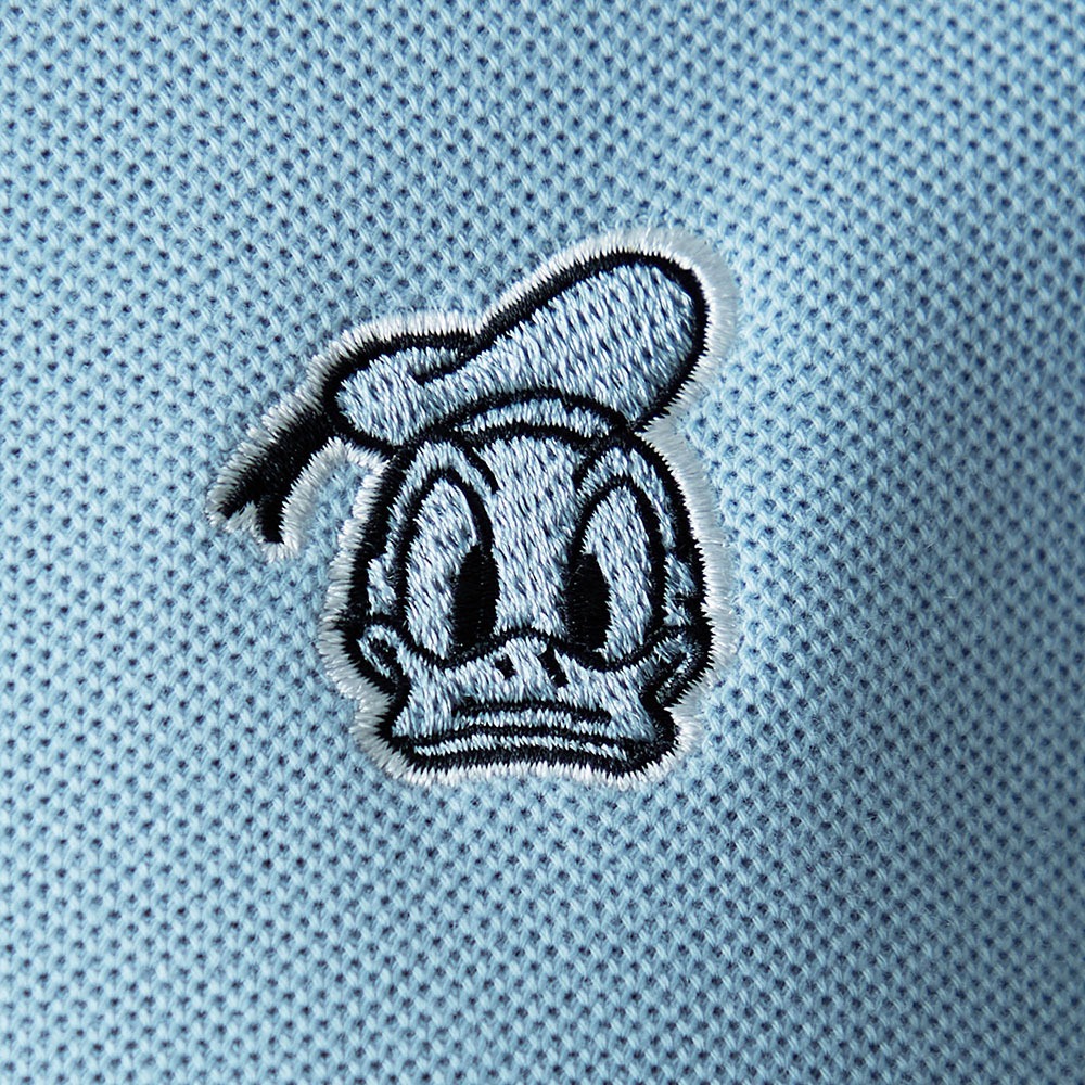 刺繍ポロシャツ ドナルド デザインアップ